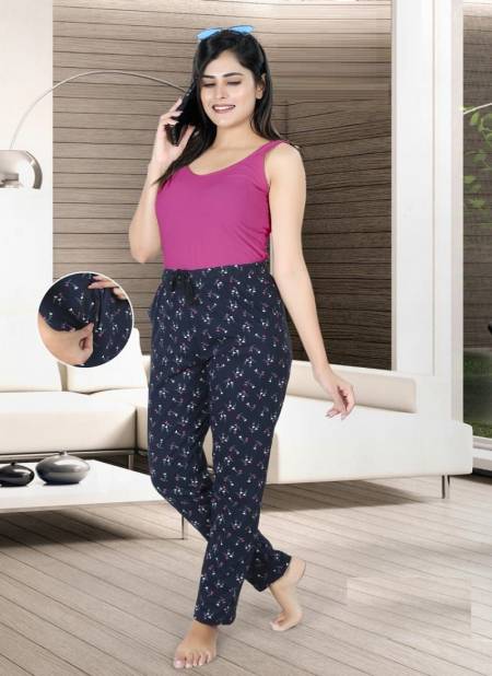 Summer Special 2201 Wholesale Cotton Night Pant Catalog
